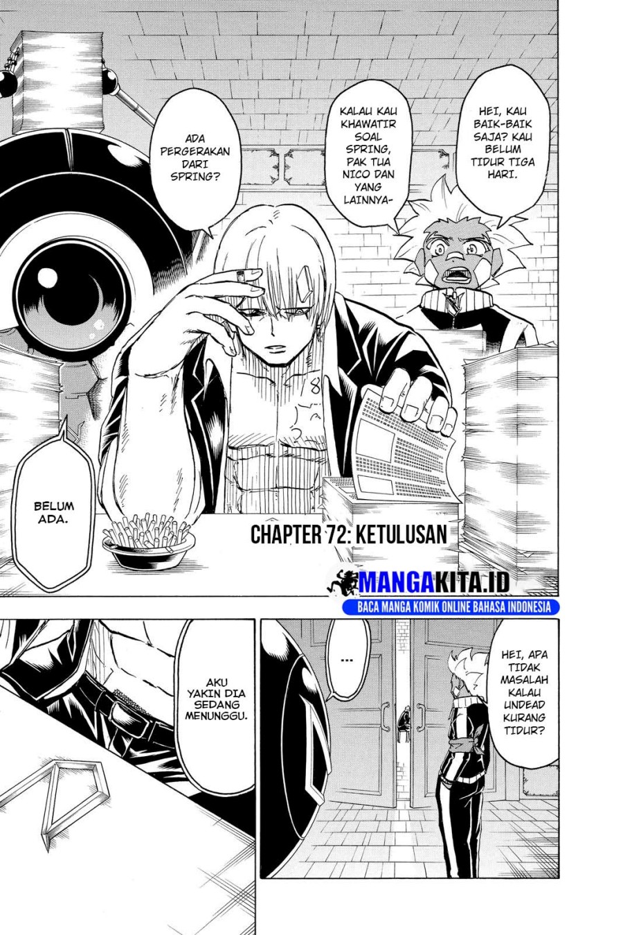 Undead Unluck Chapter 72 Gambar 2